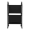 Rolling Library Book Cart With Wheels Double Sided Office Book Organizer 9