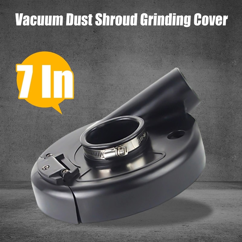 Universal Angle Grinder Dust Shroud Vacuum Dust Cover Collector 8