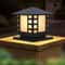 Vintage Style LED Garden Post Lights Outdoor Japanese Column Landscape Lighting 15
