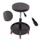 Adjustable Rolling Garage Stool Mechanic Shop Seat With 5 Casters 11