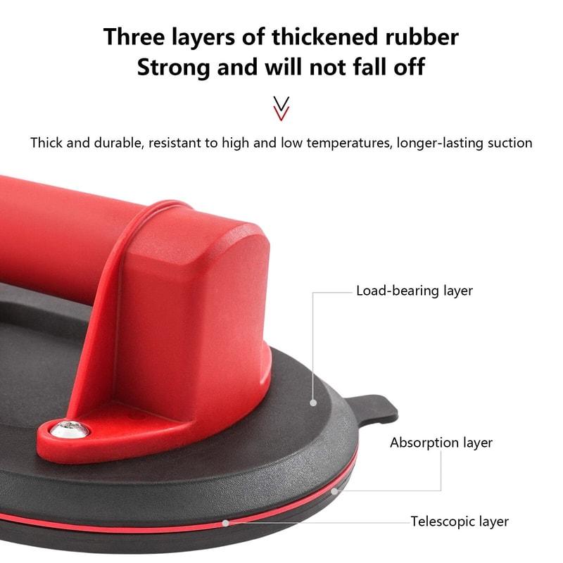 Electric Vacuum Suction Cup Lifter With Digital Display For Glass And Tile 16