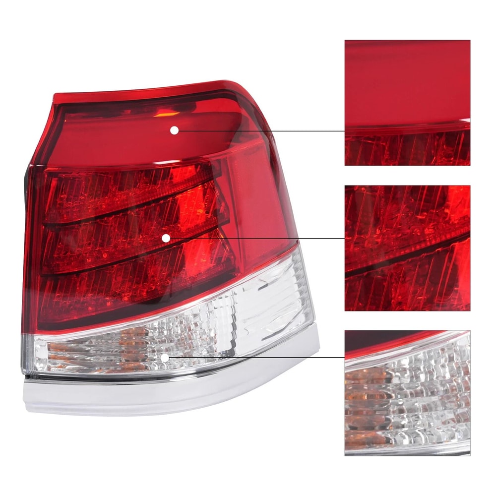 Right Outer Tail Light For Lexus Rear Brake Lamp Assembly 10