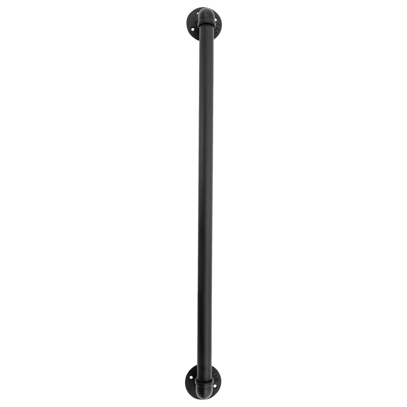 Wall Mounted Metal Stair Railing For Indoor Outdoor Steps 6