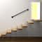 Wall Mounted Metal Stair Railing For Indoor Outdoor Steps 12