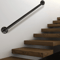 Wall Mounted Metal Stair Railing For Indoor Outdoor Steps 0