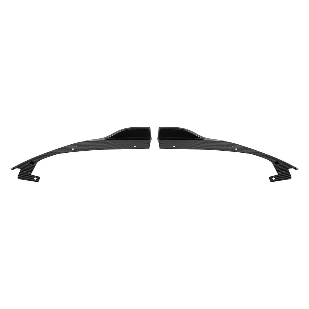 Honda Civic Black ABS Rear Lip Diffuser With LED Light Body Kit 4