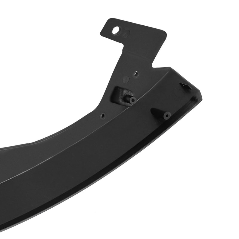 Honda Civic Black ABS Rear Lip Diffuser With LED Light Body Kit 7