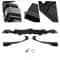 Honda Civic Black ABS Rear Lip Diffuser With LED Light Body Kit 19