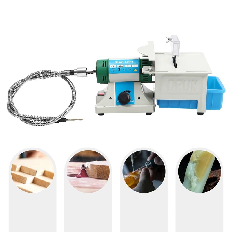 Gem Cutting Machine And Jewelry Polishing Bench Grinder 2