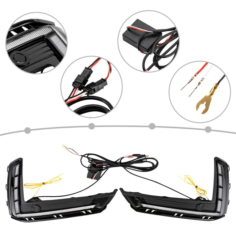 Honda CR V LED DRL Fog Lamp Turn Signal Lights For CR V 15