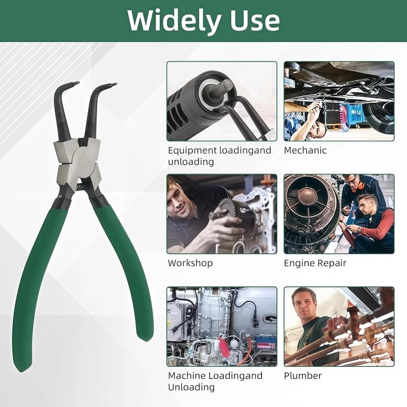 Snap Ring Pliers Set Internal External Circlip Pliers Kit 1