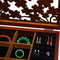 Large Vintage Wooden Jewelry Box 6 Tier Organizer For Rings Earrings Necklaces 4