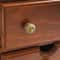 Vintage 3 Tier Storage Cabinet With Drawers Brown Pine Wood Organizer 12
