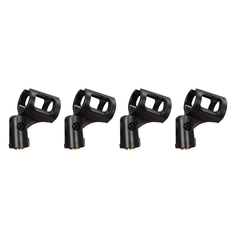 Universal 180 Microphone Clips Adjustable Mic Stand Holder For Wired And Wireless Mics 9