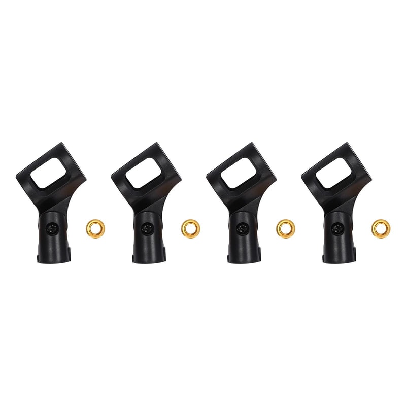 Universal 180 Microphone Clips Adjustable Mic Stand Holder For Wired And Wireless Mics 10