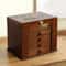 Large Jewelry Organizer Vintage Wooden Jewelry Box With 5 Layers And 4 Drawers 4