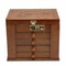 Large Jewelry Organizer Vintage Wooden Jewelry Box With 5 Layers And 4 Drawers 5