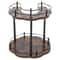 Height Adjustable Spice Organizer Rack With Rotating Cabinet Storage 1