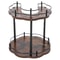 Height Adjustable Spice Organizer Rack With Rotating Cabinet Storage 1