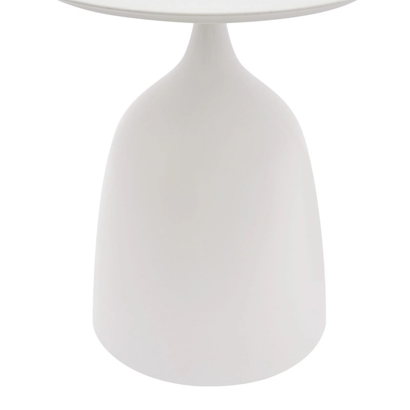 Modern Round Side Table Set With Pedestal End Tables For Sofa Bedside And Living Room 7