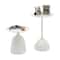Modern Round Side Table Set With Pedestal End Tables For Sofa Bedside And Living Room 9