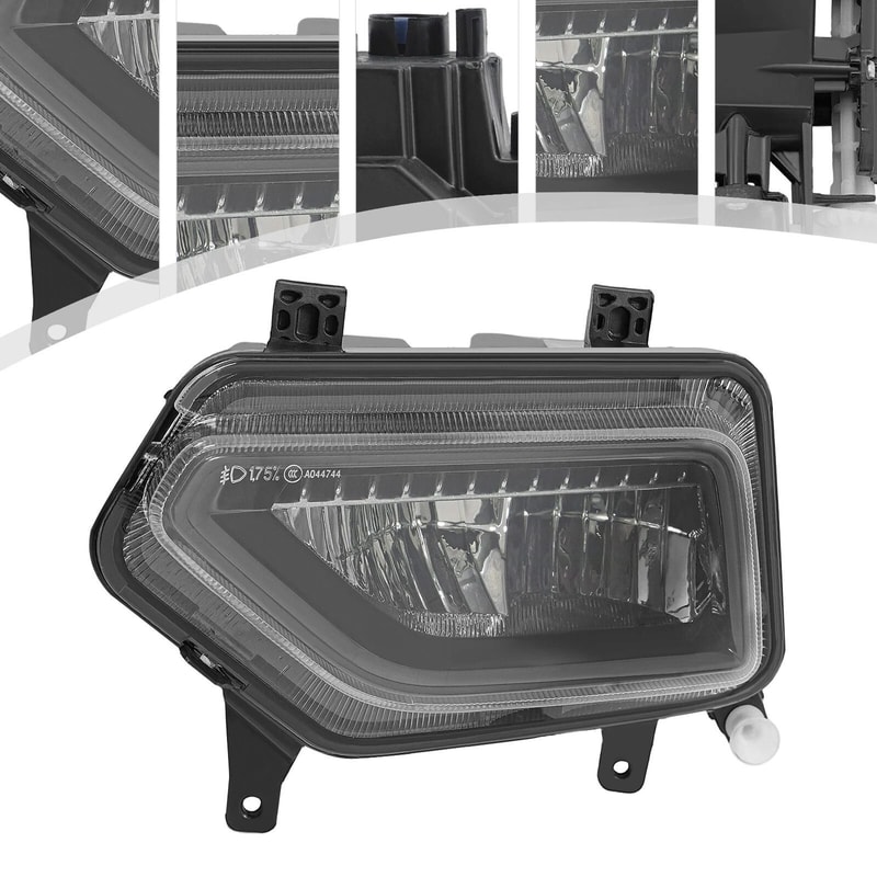 VW Atlas Left Side LED Fog Light 2018 2020 Driver Fog Lamp Replacement 15