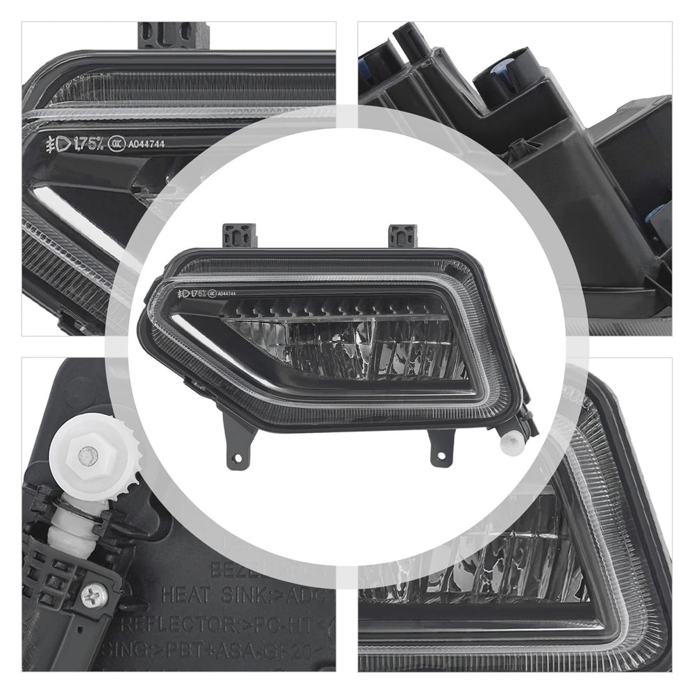 VW Atlas Left Side LED Fog Light 2018 2020 Driver Fog Lamp Replacement 17