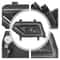 VW Atlas Left Side LED Fog Light 2018 2020 Driver Fog Lamp Replacement 17