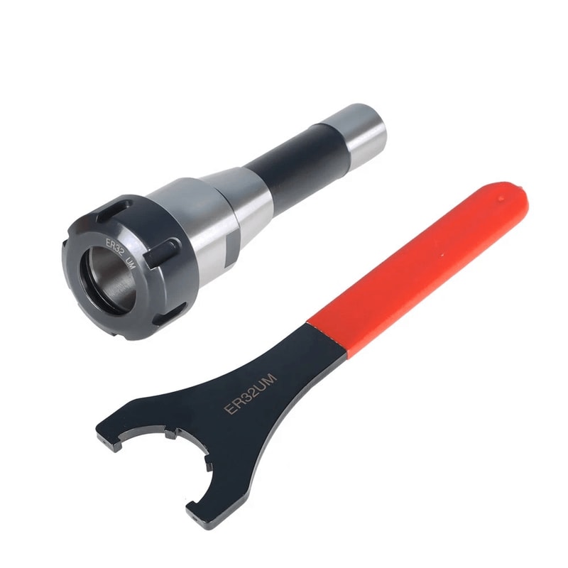 R8 Collet Chuck Holder With Thread And Spanner 0