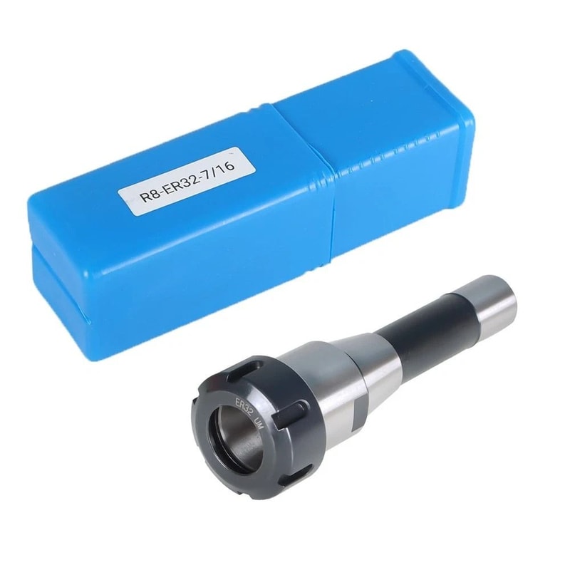 R8 Collet Chuck Holder With Thread And Spanner 8