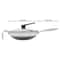 Premium Stainless Steel Honeycomb Wok Pan Non Stick Frying Pan For Every Kitchen 10