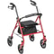 Heavy Duty Extra Wide Bariatric Rollator Rolling Walker With Padded Seat Ideal Mobility Solution Fo 6