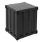 Modern Industrial Floorstanding Side Table Iron Bedside Table With Storage Cabinet 4