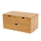 Eco Smart Bamboo Desk Drawer Organizer 3 Drawer Tabletop Storage For Office Home 3