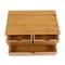 Eco Smart Bamboo Desk Drawer Organizer 3 Drawer Tabletop Storage For Office Home 6