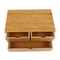Eco Smart Bamboo Desk Drawer Organizer 3 Drawer Tabletop Storage For Office Home 6