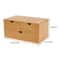 Eco Smart Bamboo Desk Drawer Organizer 3 Drawer Tabletop Storage For Office Home 7
