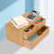 Eco Smart Bamboo Desk Drawer Organizer 3 Drawer Tabletop Storage For Office Home 0