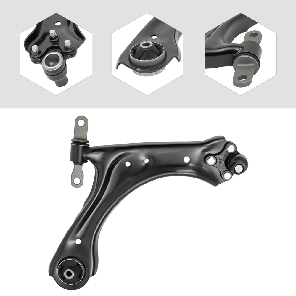 Front Right Lower Control Arm For Tucson Sportage Durable Black 11
