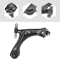 Front Right Lower Control Arm For Tucson Sportage Durable Black 11