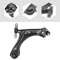 Front Right Lower Control Arm For Tucson Sportage Durable Black 11