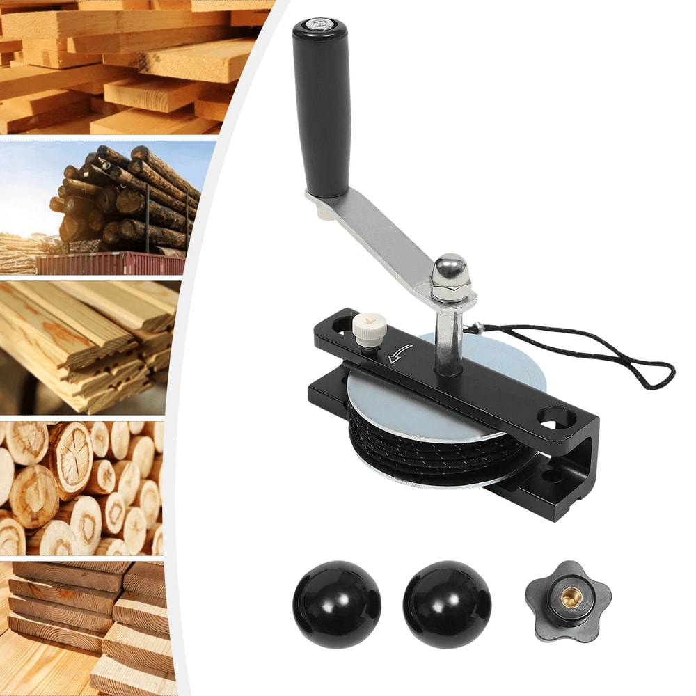 Heavy Duty Lumber Winch Kit Manual Winch Kit For Chainsaw Mill With Handle 8