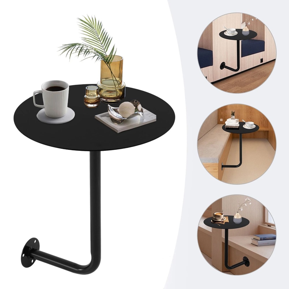 Wall Mounted Bar Table L Type Coffee Table For Small Spaces Cafes And Balconies 1