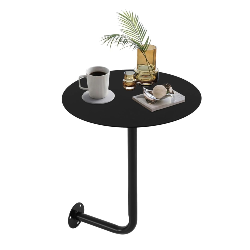 Wall Mounted Bar Table L Type Coffee Table For Small Spaces Cafes And Balconies 4