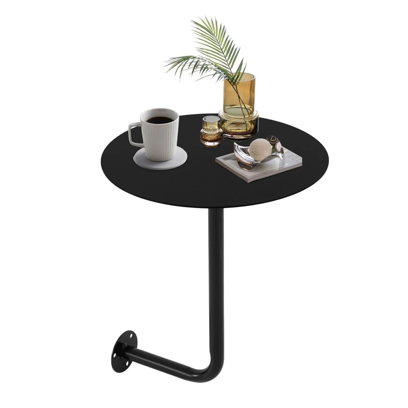 Wall Mounted Bar Table L Type Coffee Table For Small Spaces Cafes And Balconies 4