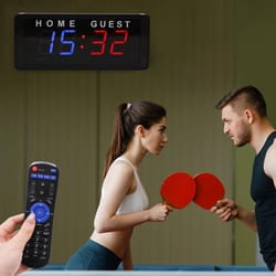 modern portable led tabletop electronic scoreboard digital sports score keeper