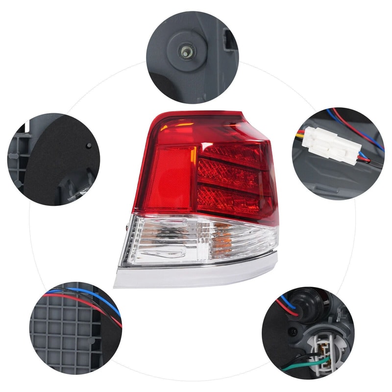 Lexus Left Outer LED Tail Light Rear Brake Lamp 15