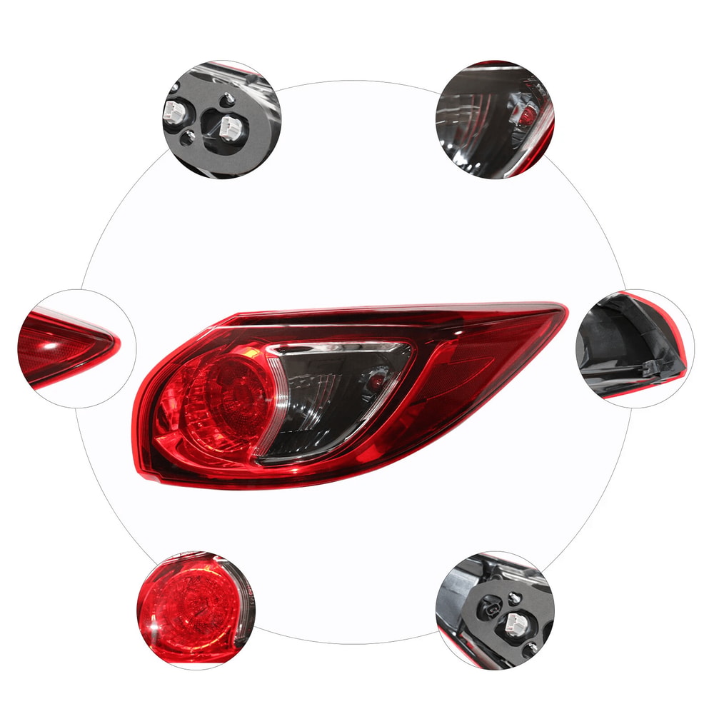 Right Side Tail Light Assembly For Mazda CX 5 Rear Lamp Replacement 13