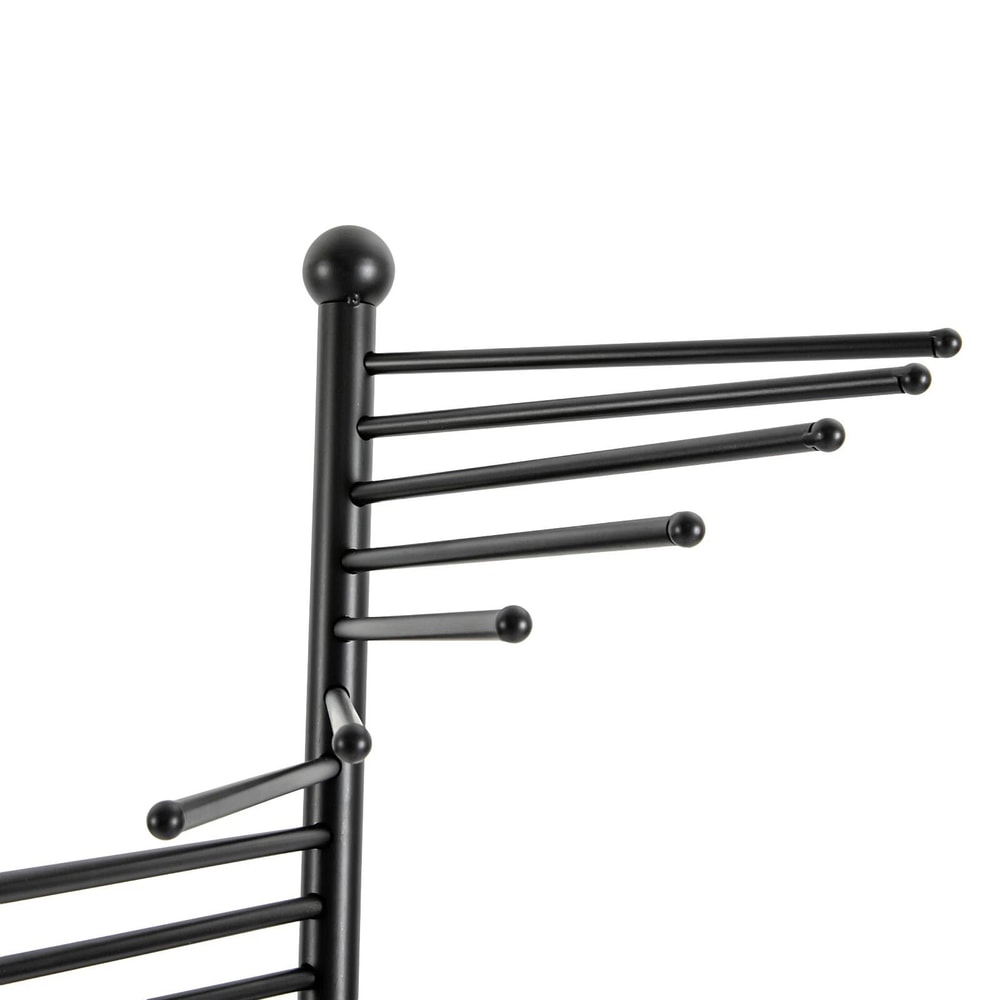 Metal Scarf Display Rack Spiral Hijab Organizer Stand 1