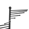 Metal Scarf Display Rack Spiral Hijab Organizer Stand 1